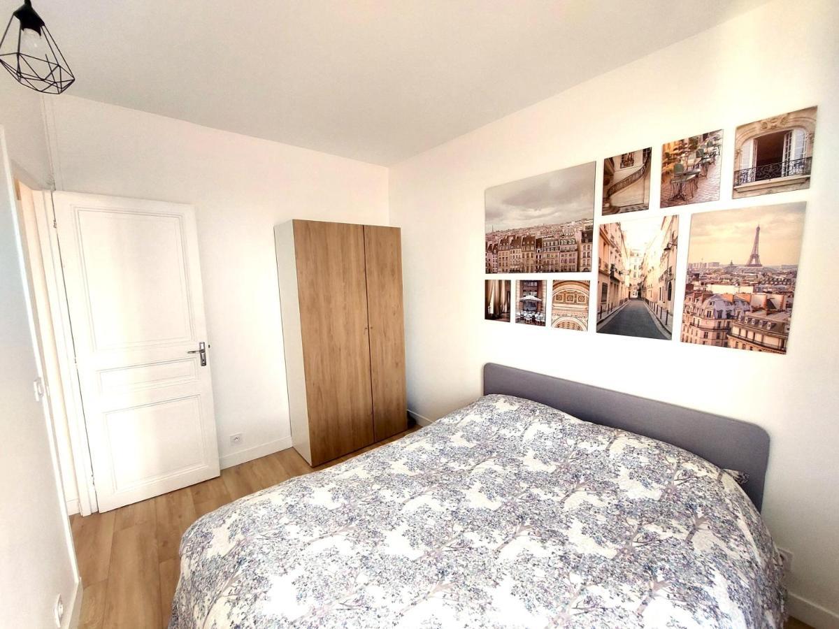 Apartamento Superbe 2 Pieces Renove Et Calme Aubervilliers Exterior foto